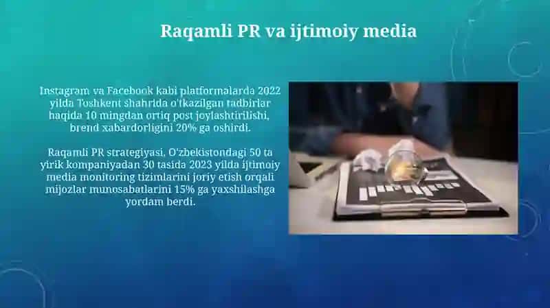Iqtisodiyot va biznesda PRning roli 4