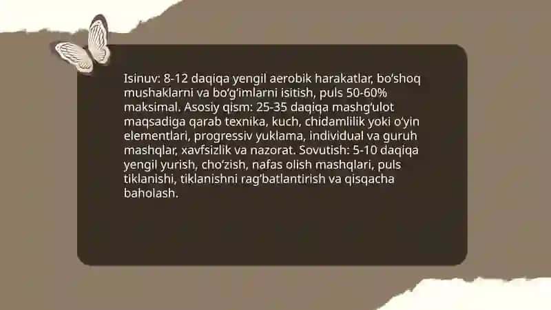 Jismoniy tarbiya darslari 4