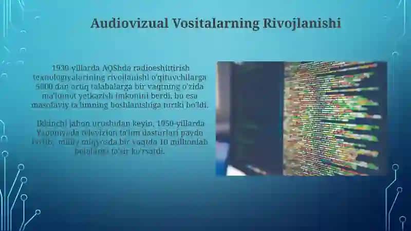 Pedagogik texnologiyaning rivoji 22 pedagogik texnologiyaning ilmiy rivojlari 4