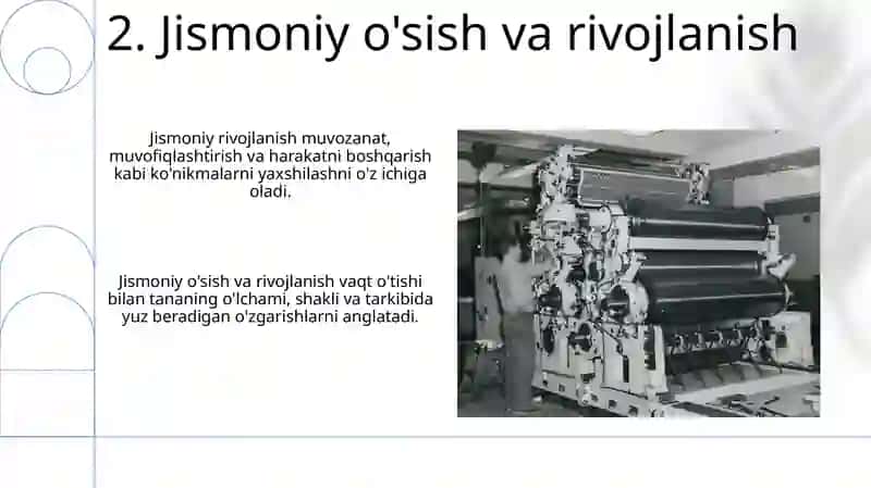 Jismoniy rivojlanish 4