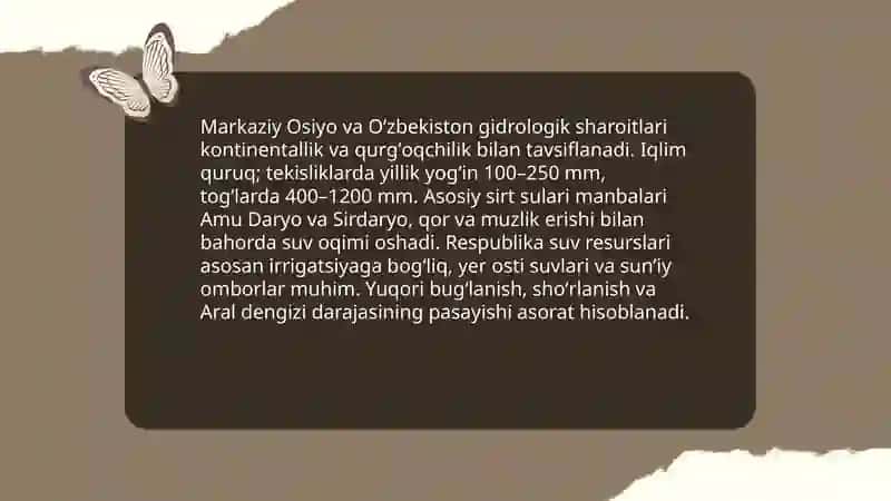 Gidrologiya haqida 4