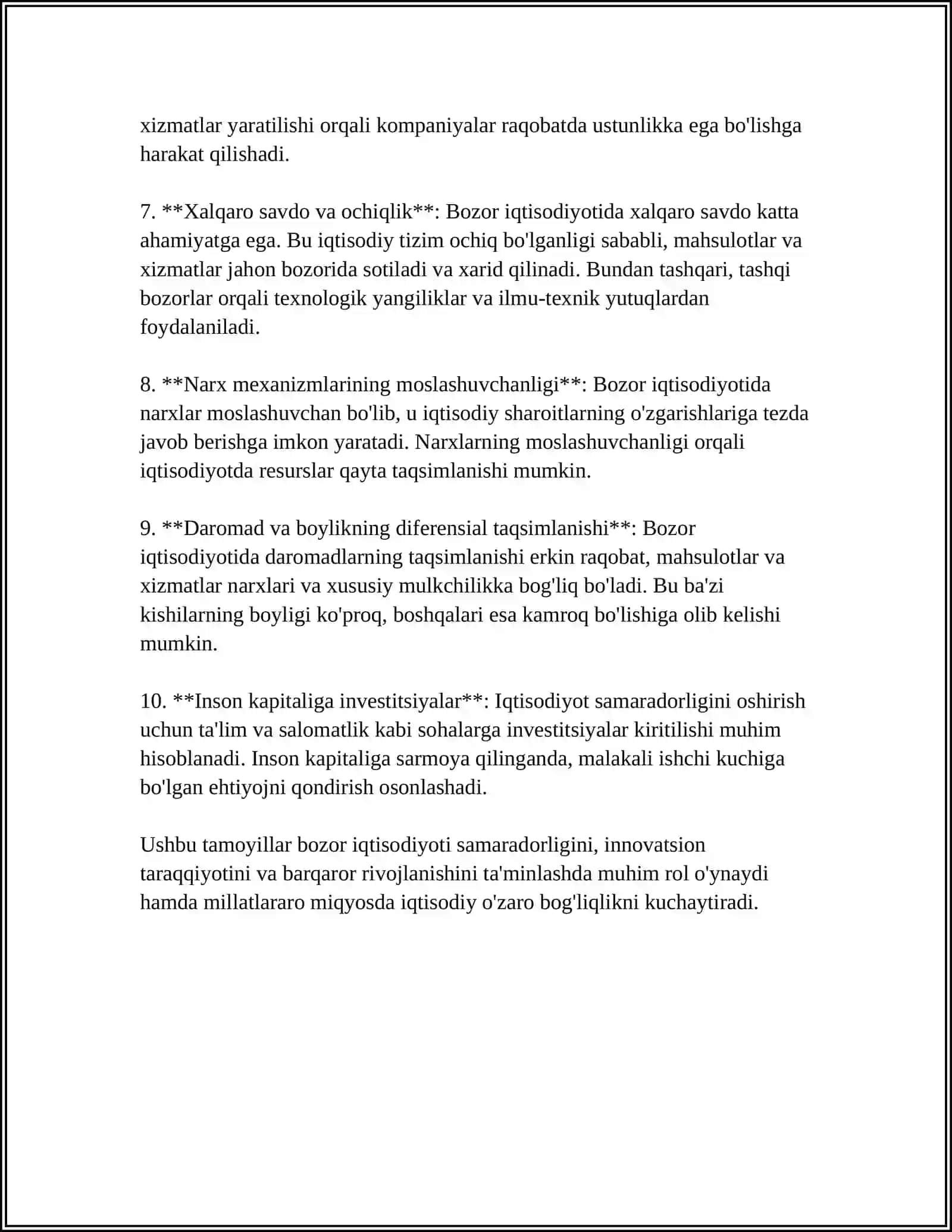 MARKETINNING IJTIMOIY IQTISODIY ASOSLARI 4