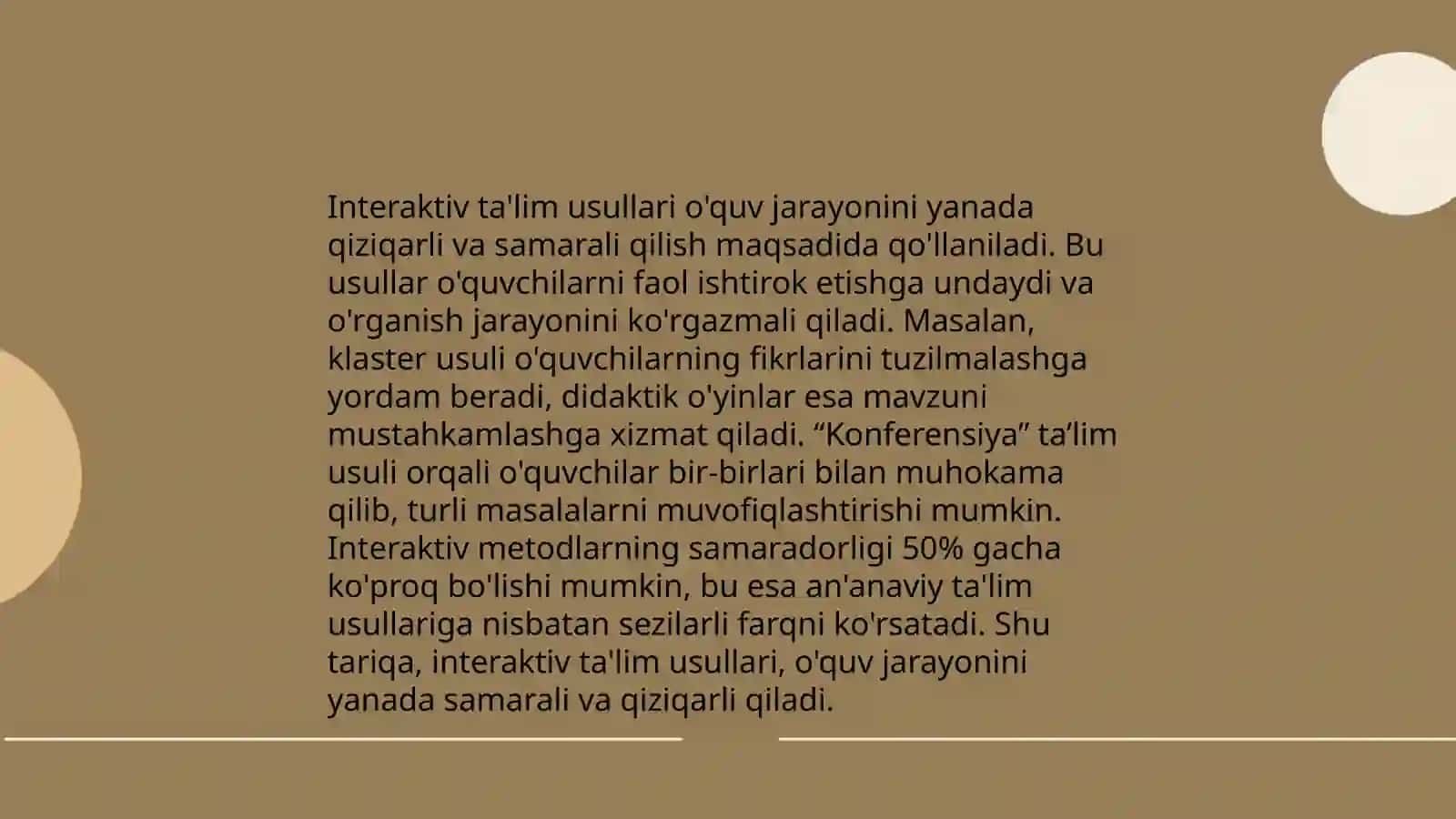 O'yin orqali o'rgatish 4