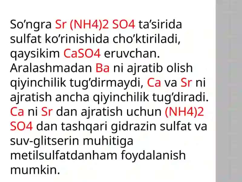 Kalsiy hamdauning birikmalarining kimyoviy va fizik-kimyoviya analizi 4