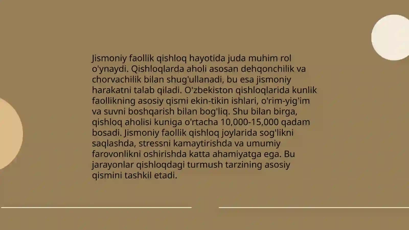 Qishloq axolisi orasida sog’lom turmush tarzini shakllantirishning axamiyati 4