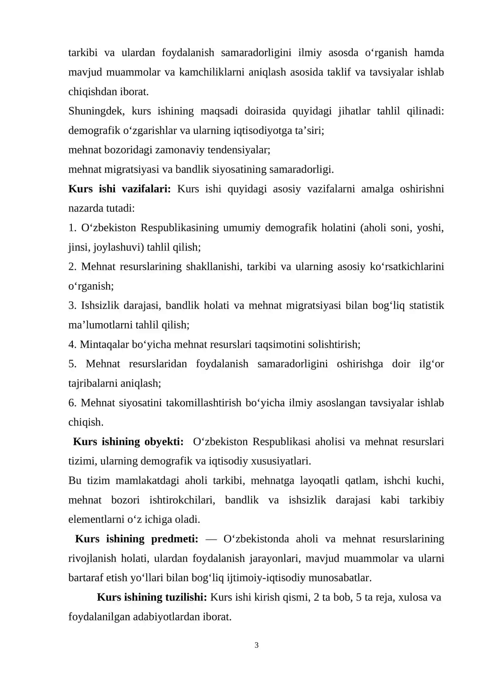 O`zbeksiton Respublikasi aholisi va mehnat resurslari 4