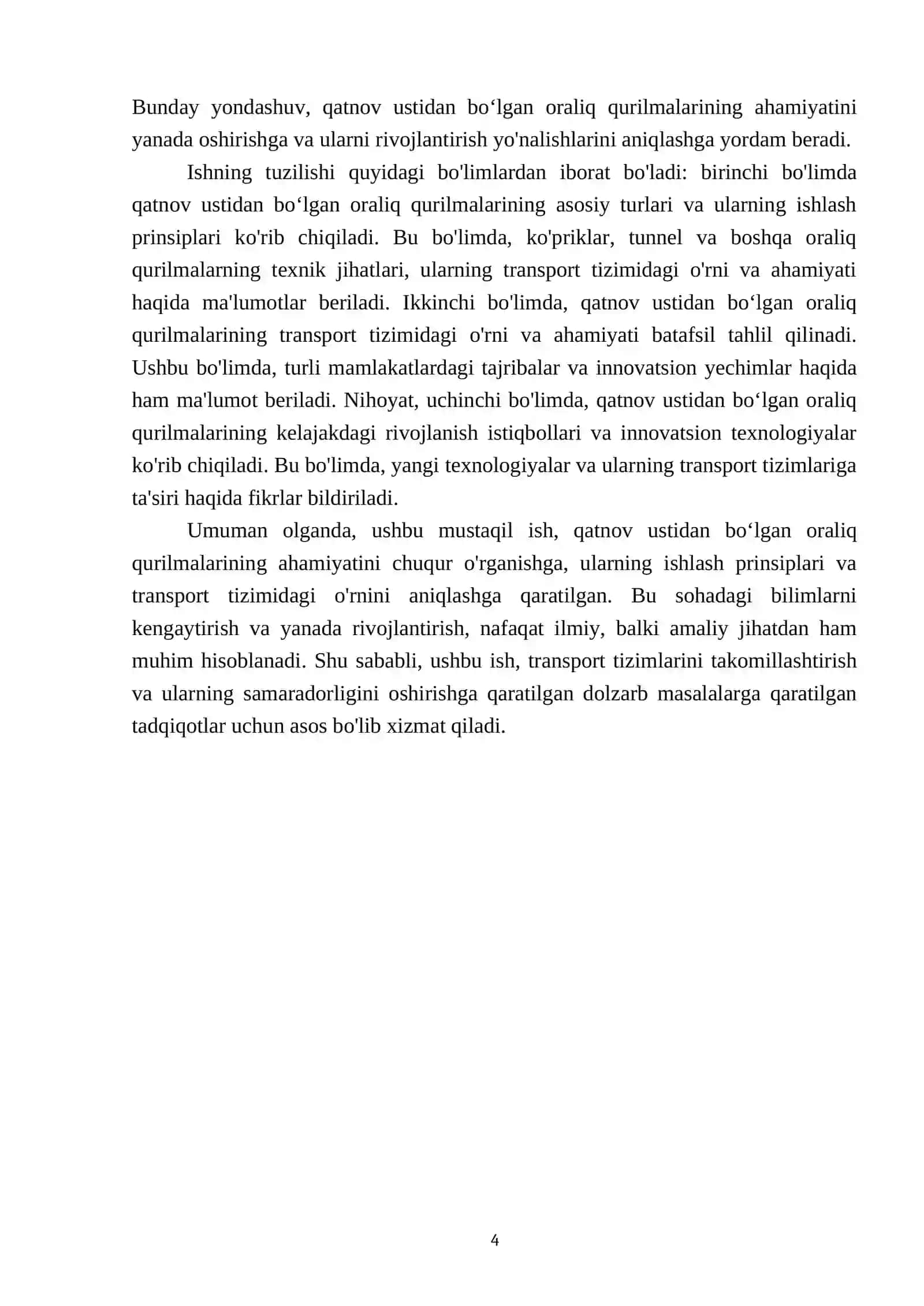 Qatnov ustidan bo‘lgan oraliq qurilmalar 4