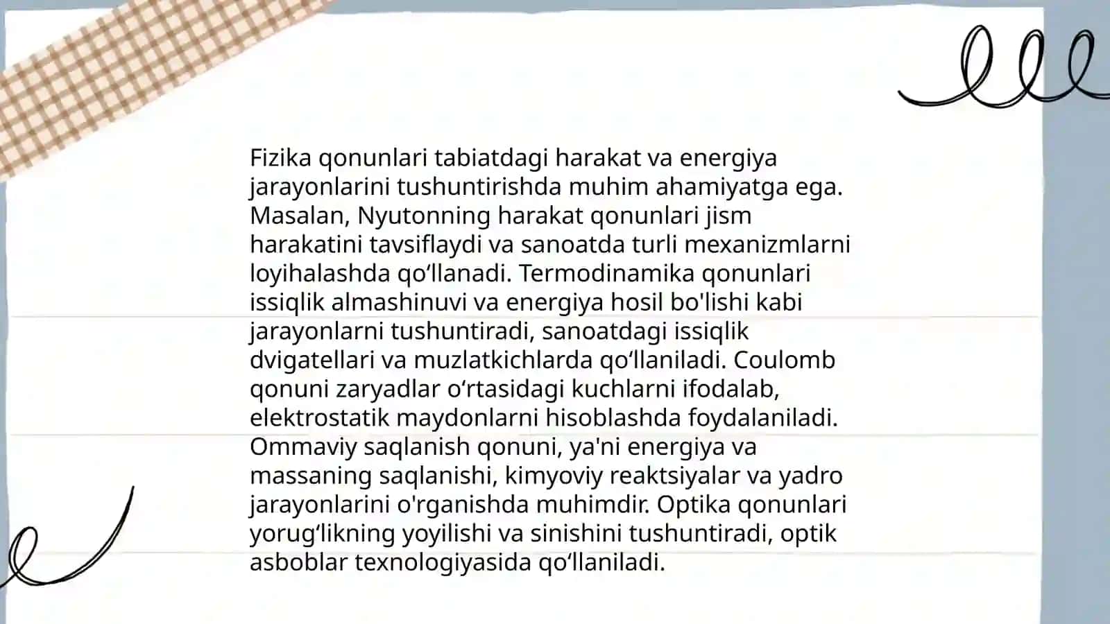 Matematika fanidan masalalar 4