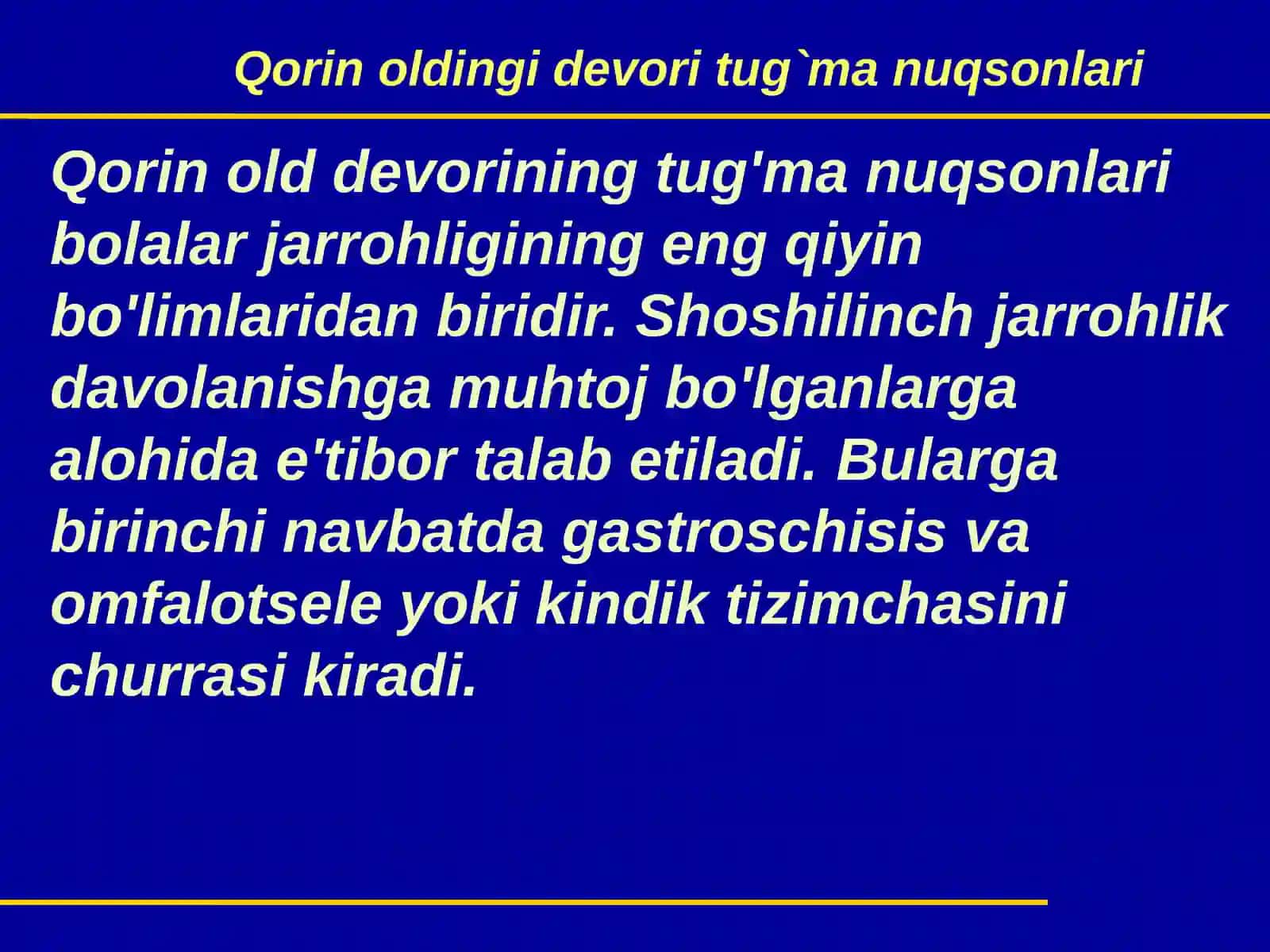 QORIN OLDINGI DEVORIVA QIN O`SIMTASINI TUG`MA NUQSONLARI MA`RUZAREJASI 4