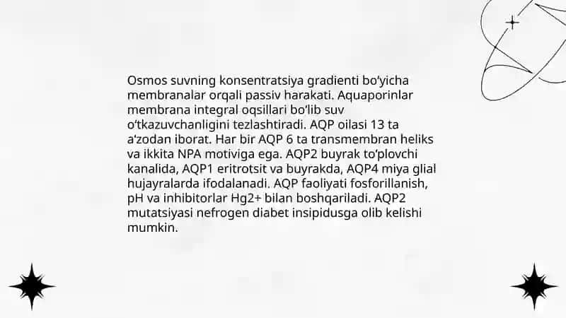 Membranalar orqali transport mexanizmi 4