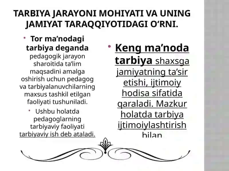 Oilada bola tarbiyasi 4