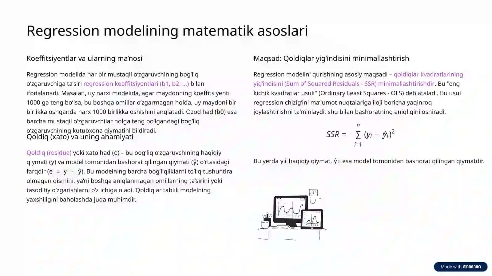 Ko‘p omilli regression: Korrelatsion tahlilni kompyuterda amalga oshirish tartibi 4