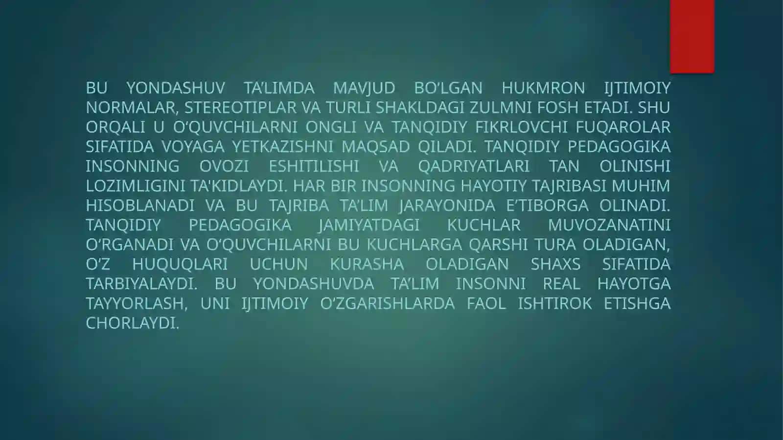 Tanqidiy pedagogika 4