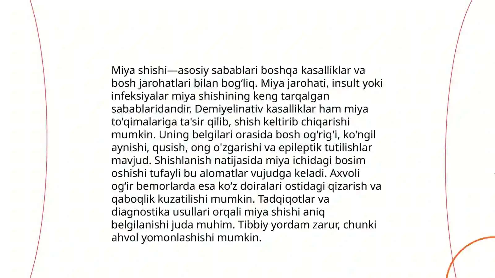 Saratoni (miya shishi, gemotologik va auyoummun kasalliklari) bilan ogʻringan maktab oʻquvchilari bilan mashgʻulotlar oʻtkazish tamoyillari 4