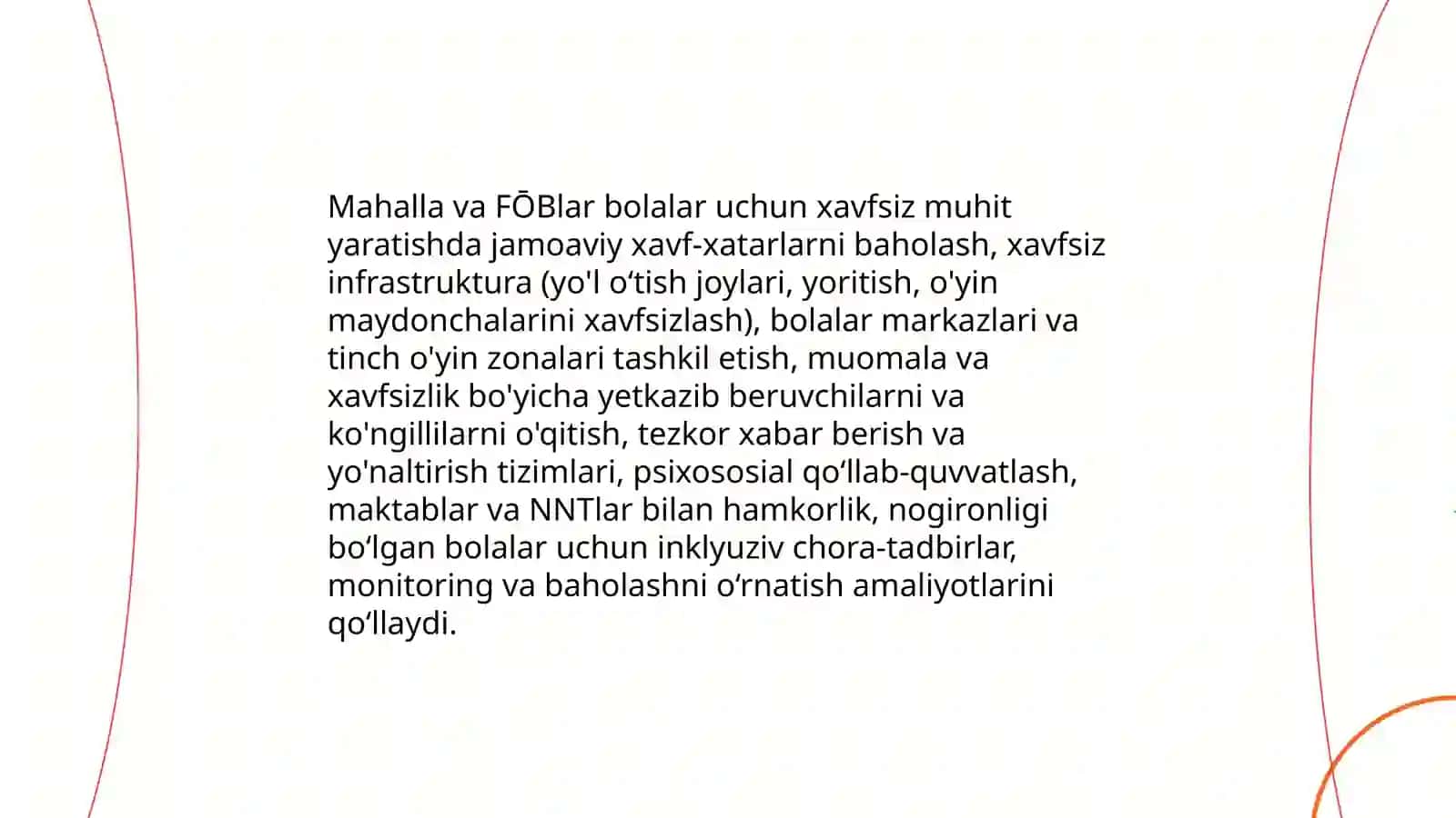 Bola huquqlarini taʼminlashda fuqarolarning oʻzini oʻzi boshqarish organlari va nodavlat va notijorat tashkilotlari 4