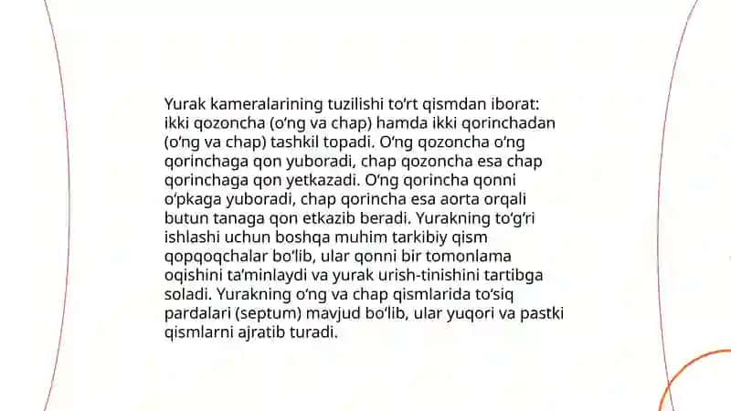 Yurakning anatomik tuzilishi va uning kardiologik patologiyalar bilan bog‘liqligi 4