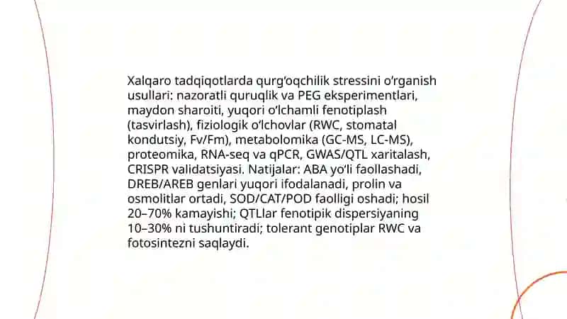 Òsimliklar fiziologiyasi yuzasidan chat el ilmiy tadqiqotlar va ular haqida ilmiy maqolalarni tahlil etish 4