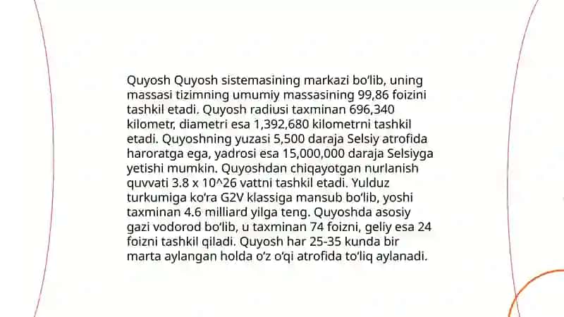 Quyosh sistemasi mavzular boʻyicha tabiiy va sunʼiy materiallardan koʻrgazmali qurollar tayyorlash 4