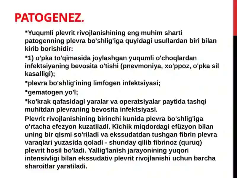 Plevritning tasnifi 4