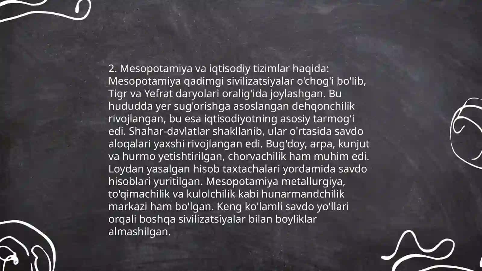 Qadimgi dunyo iqtisodiy g'oyalari haqida 4
