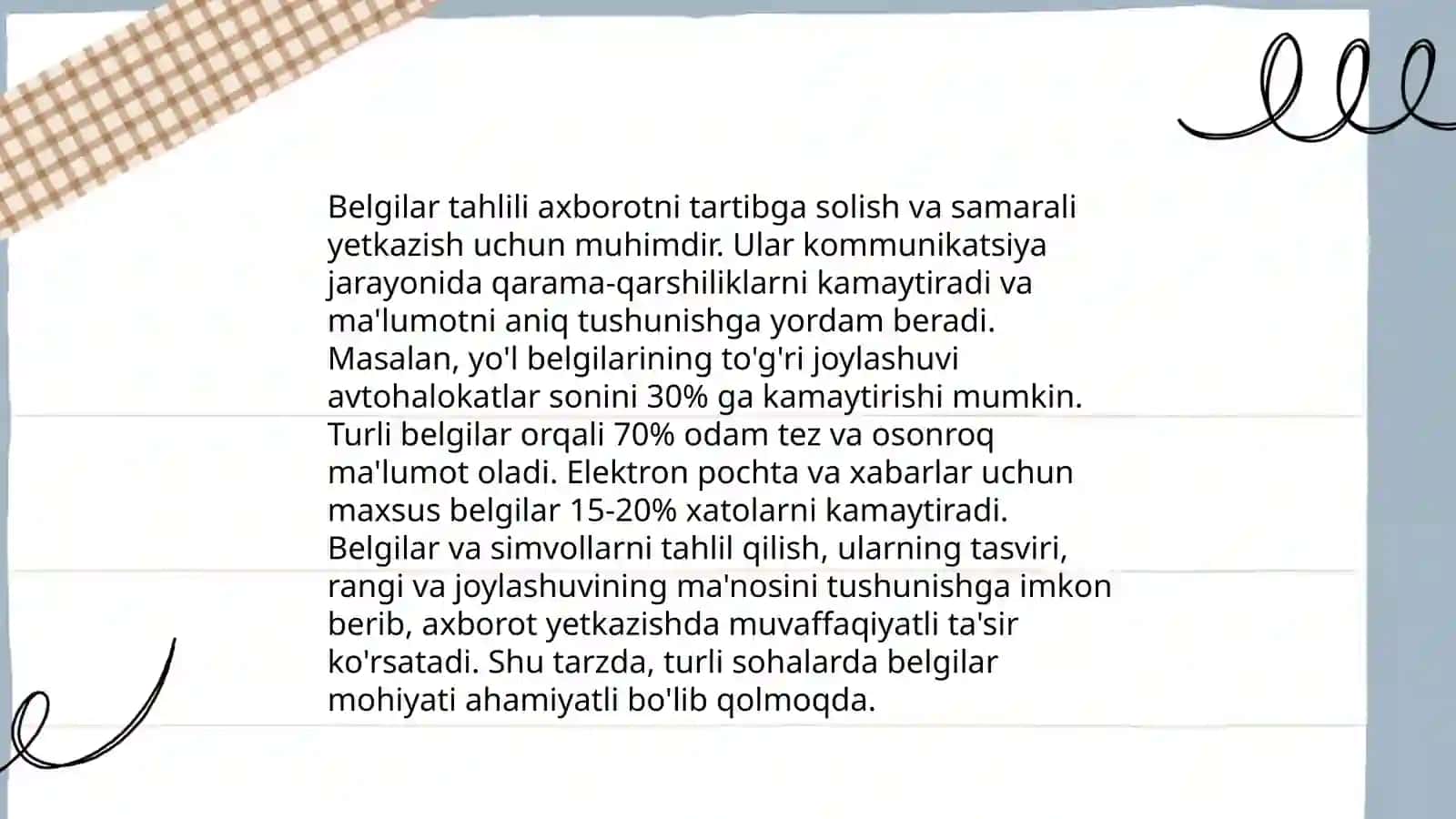 Til belgilari sistemasi sifatida. Til sathlari va ularning birliklari 4