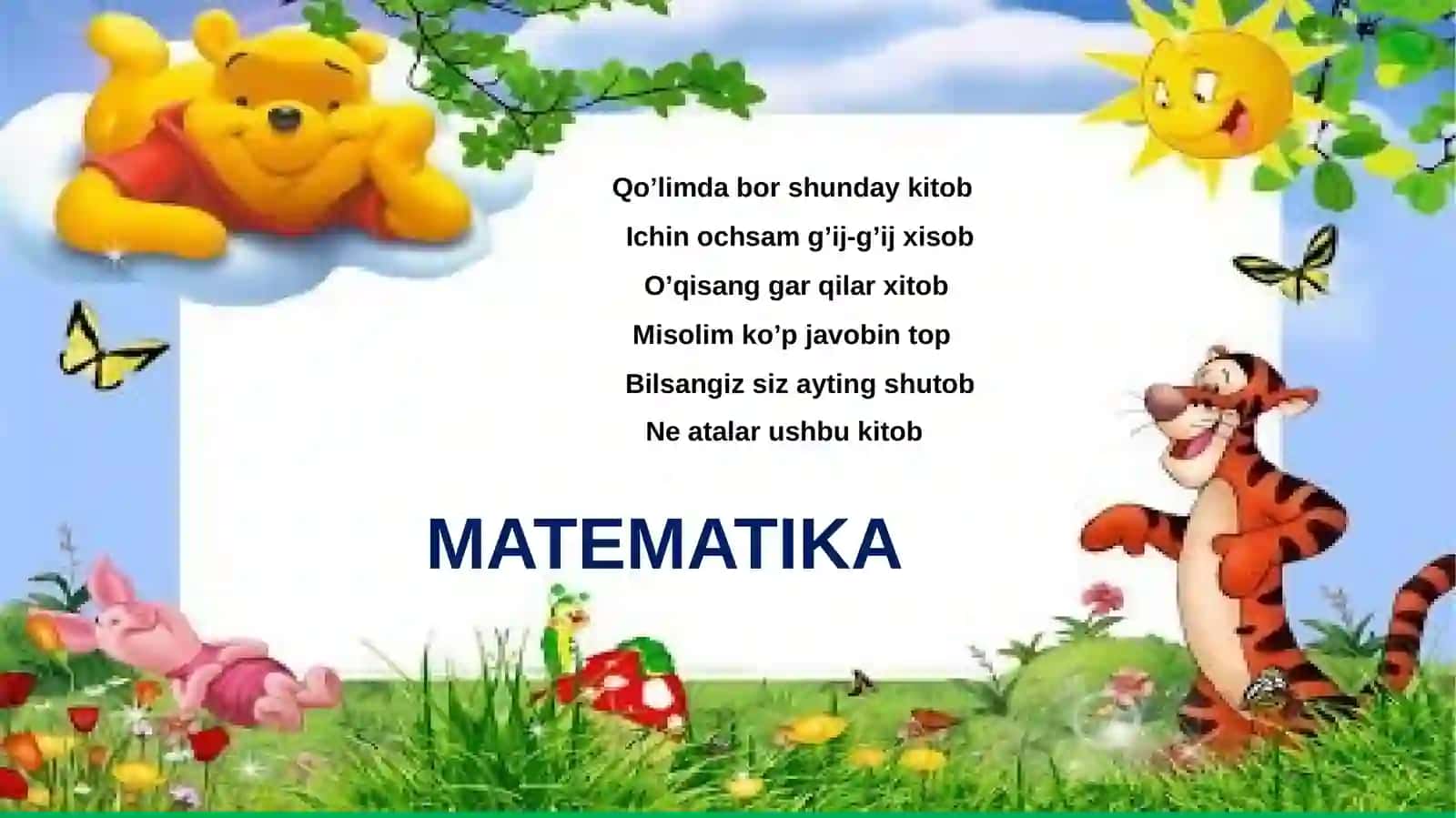Matematika fanidan videodarsi 4