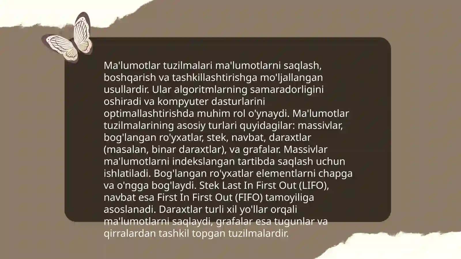 Mazmunini Oʻrta Maxsus Kasb-Hunar Ta'limida Informatika va Axborot Texnologiyalari Fanining Mazmuni 4