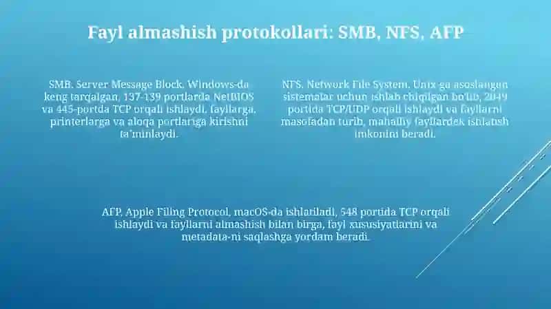 Qo‘shni kompyuterlar bilan tarmoq orqali fayl almashinuvi 4