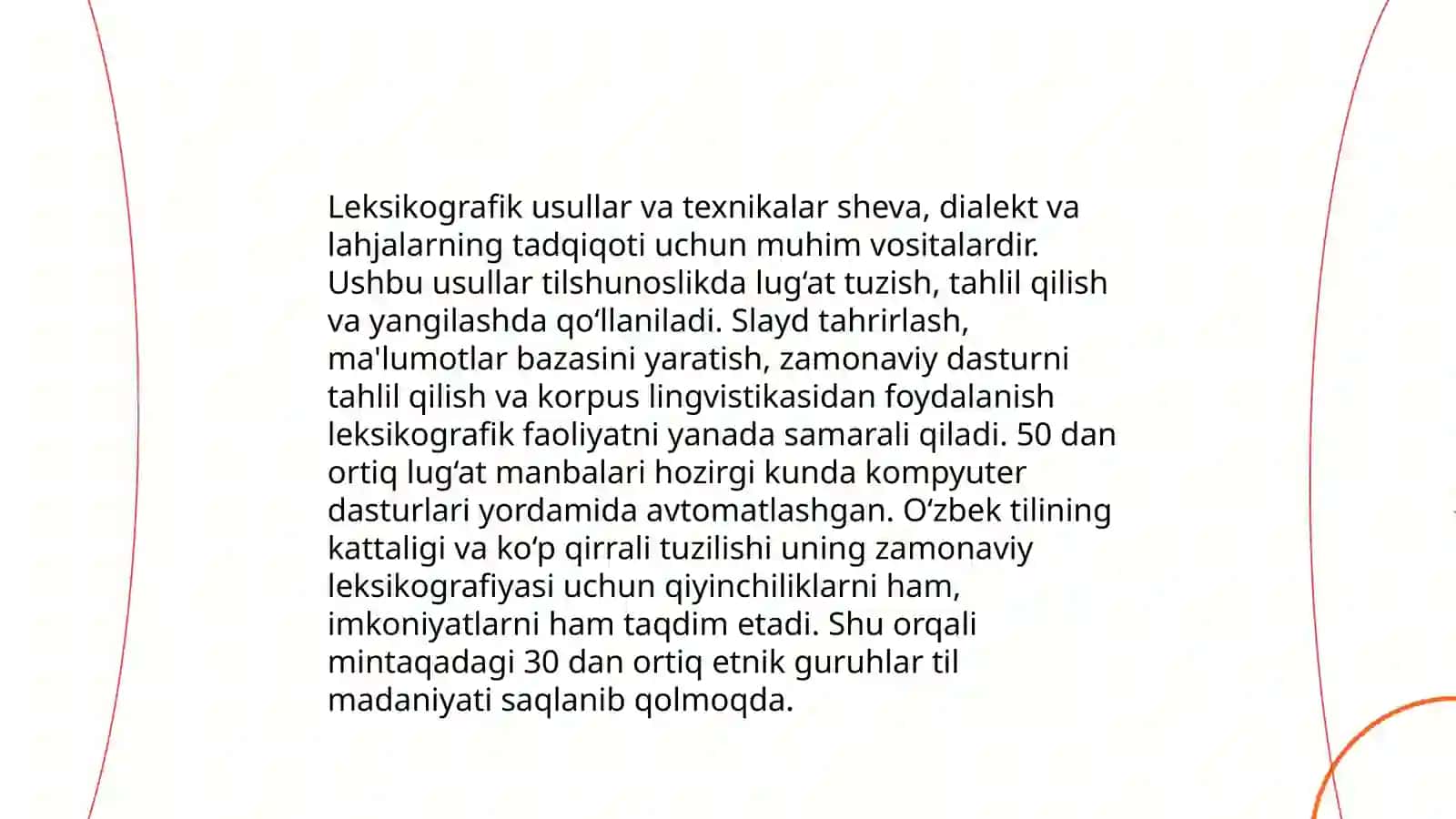 Lugʻat tipologiyasi tezaurus antologiya bilan ishlash 4