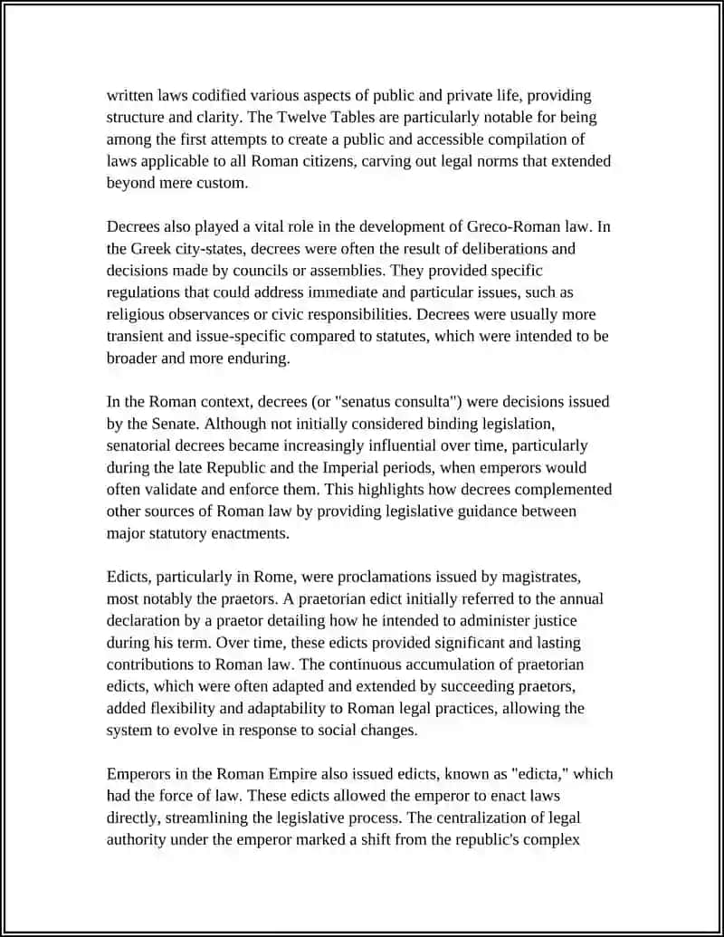 The Main Features of Greco-Roman Law 4