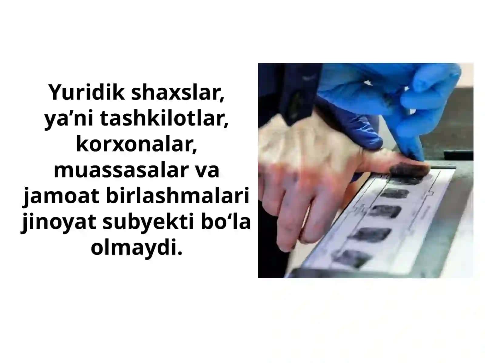 11-sinf Huquq fanidan Jinoiy javobgarlik va jazo tizimi dars taqdimoti 4
