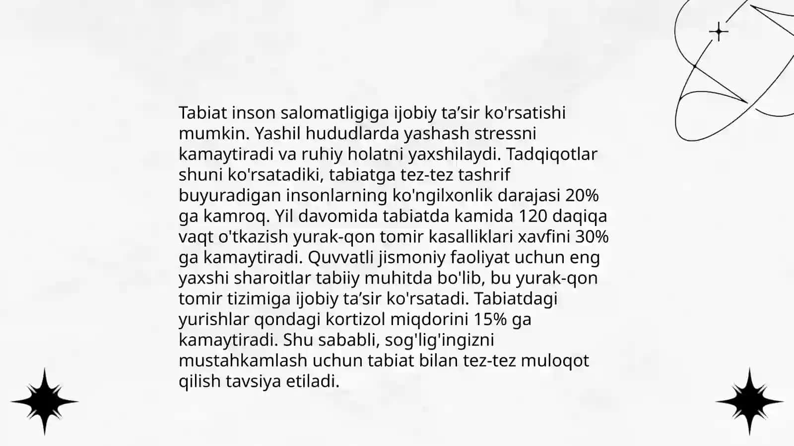 Inson tabiatning bir boʻlagi 4