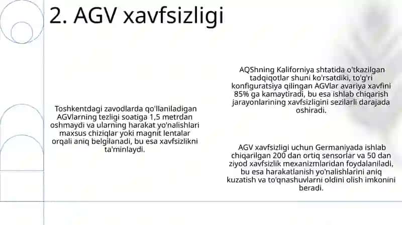 AGV Avtomatlashtirilgan boshqaruvli transport vositalar mashinasi 4
