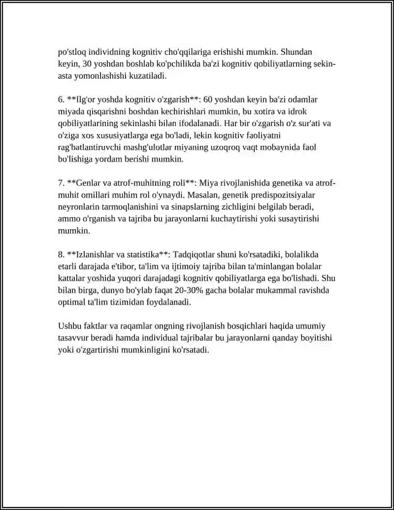 Ong taraqqiyoti va ongsizlik 4