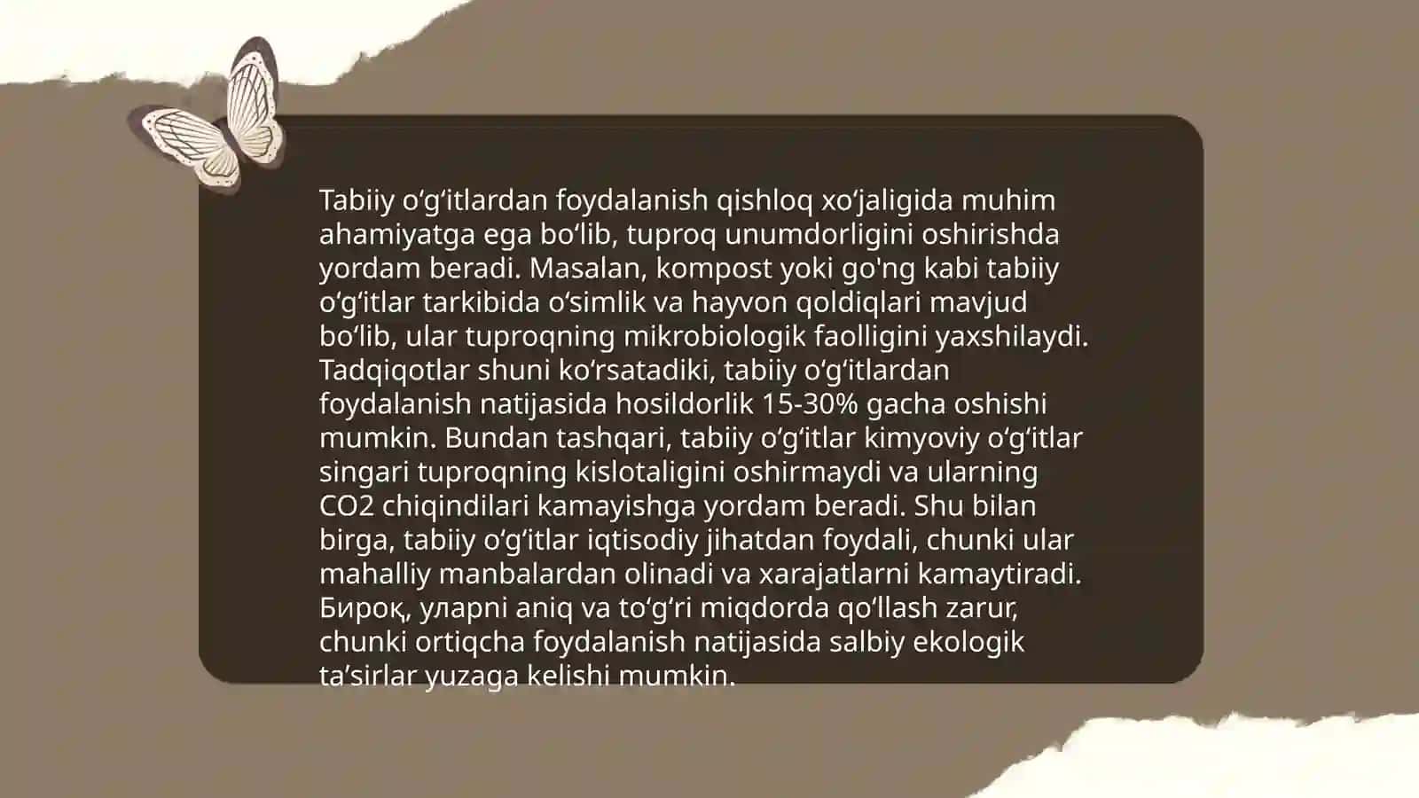 Organik sabzavotchilikda yetishtiriladigan ekin turlarining bogʻliqlik tomonlari 4