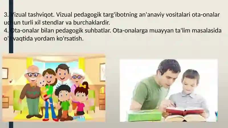 Ota onalar bilan hamkorlik 4