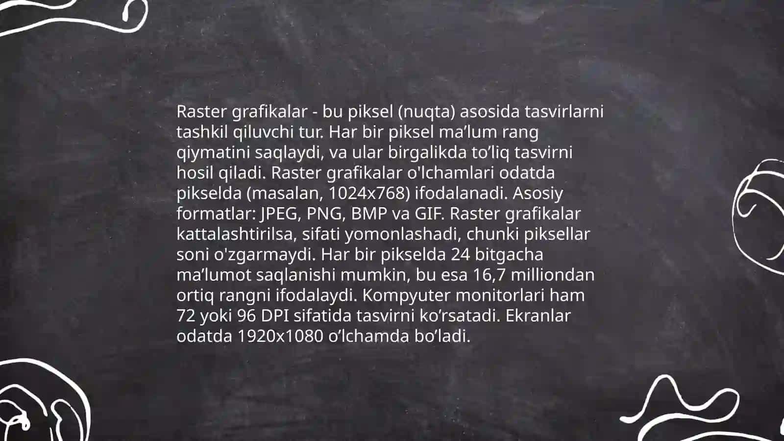 Kompyuter grafikasi turlari 4
