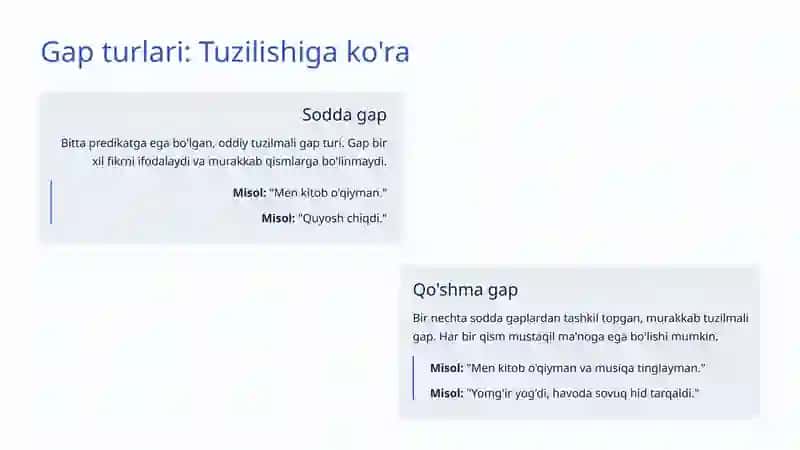 Gap tushunchasi 4
