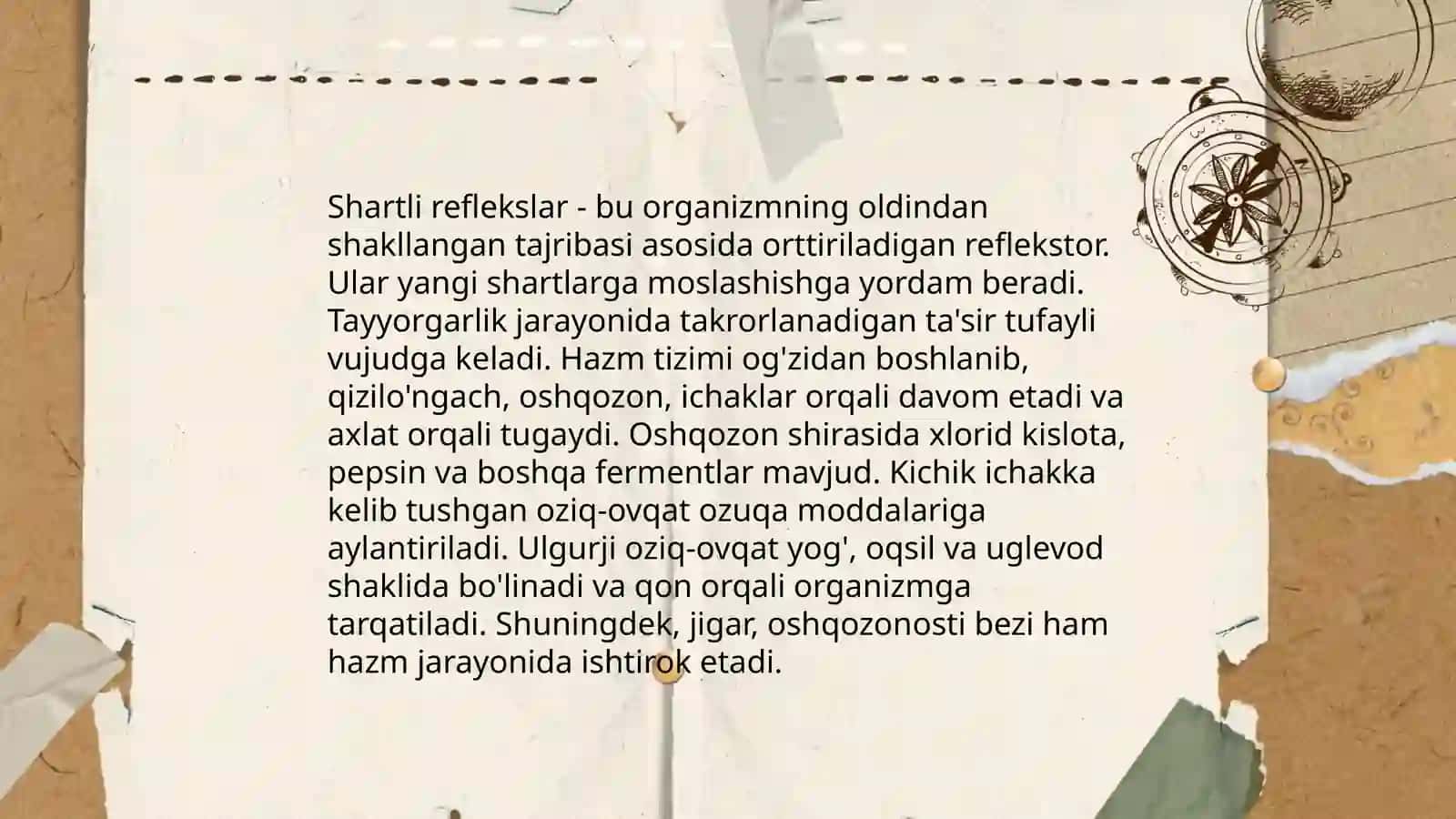 Pavlovning hazm sohasidagi ishlari 4