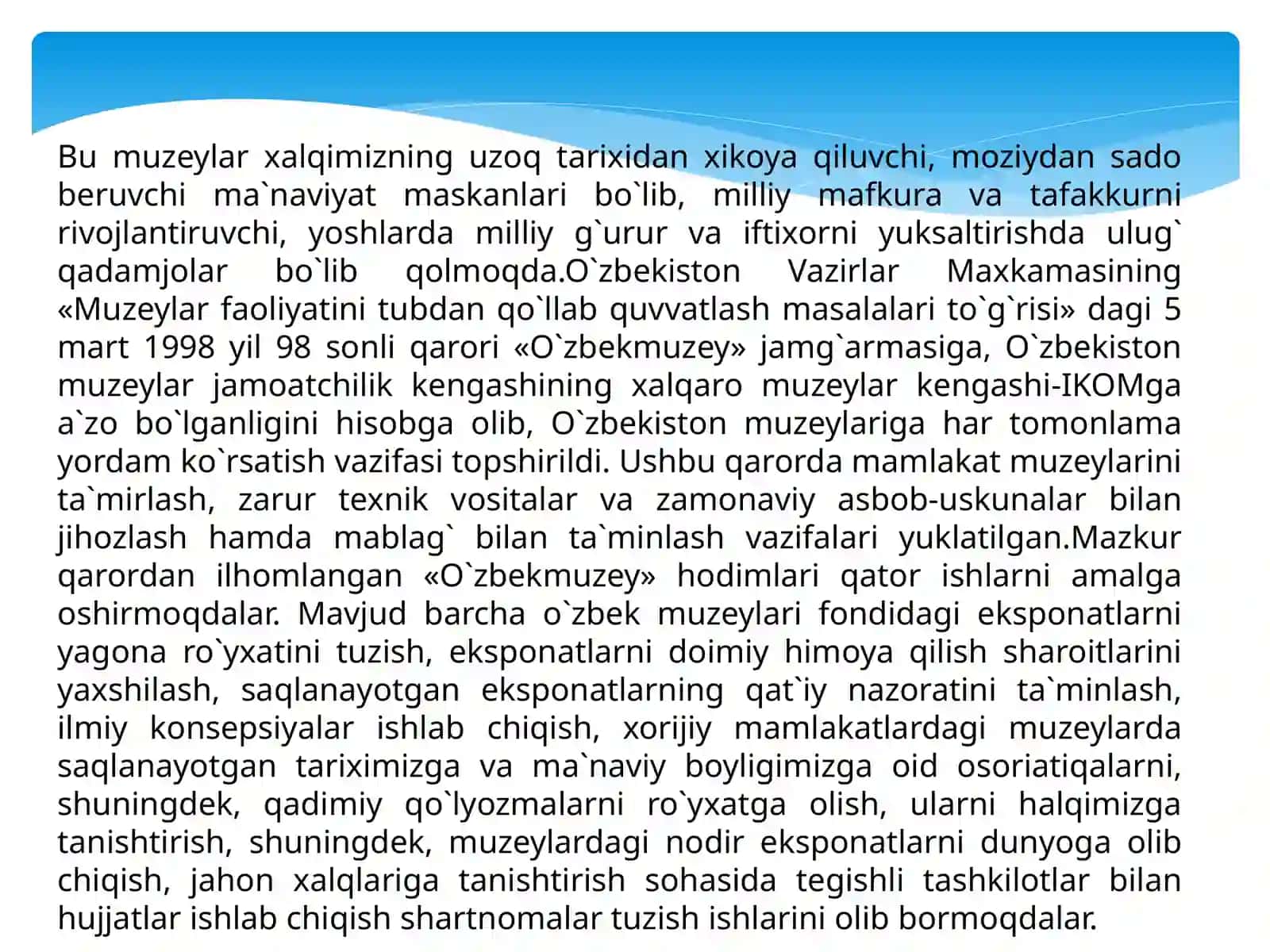 Fond ishining asosiy yo‘nalishlari. Muzey fondlarini to‘plash.  Muzey fondlarini hisobga olish  va ilmiy hujjatlashtirish.  Muzey fondlarini saqlash. 4