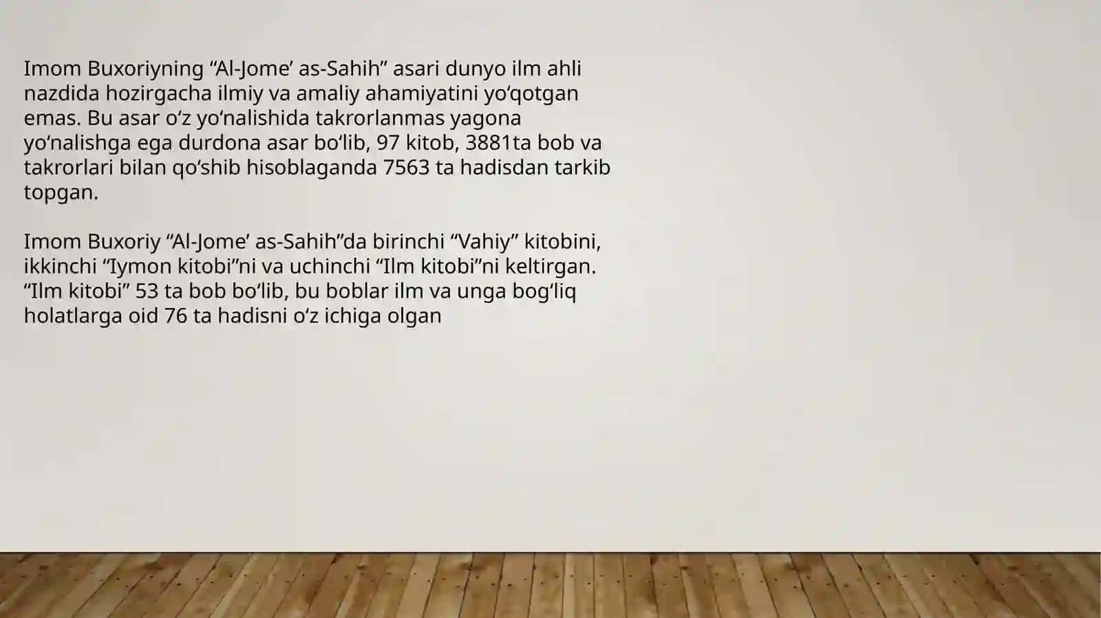al-Jomeʼas-Sahih 4
