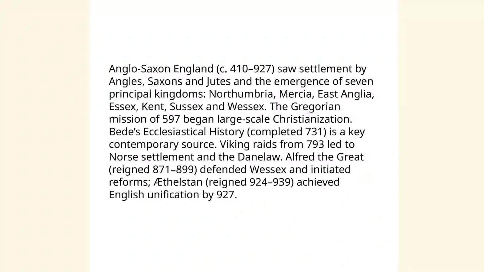 England History 4