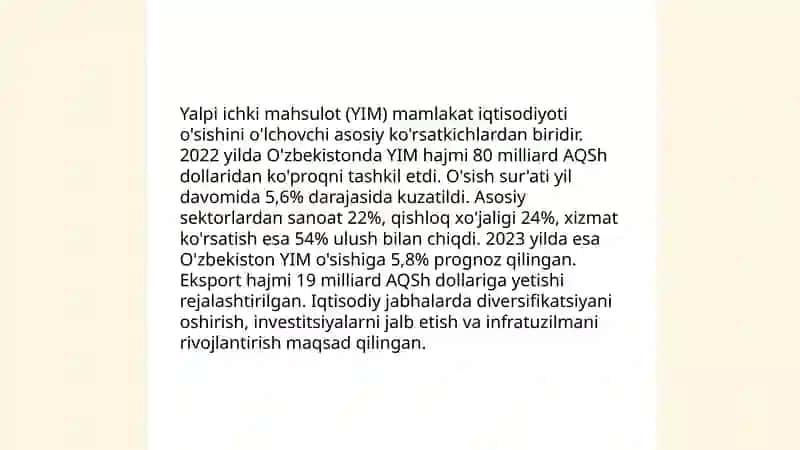 Iqtisodiy o'sish va barqarorlik 4