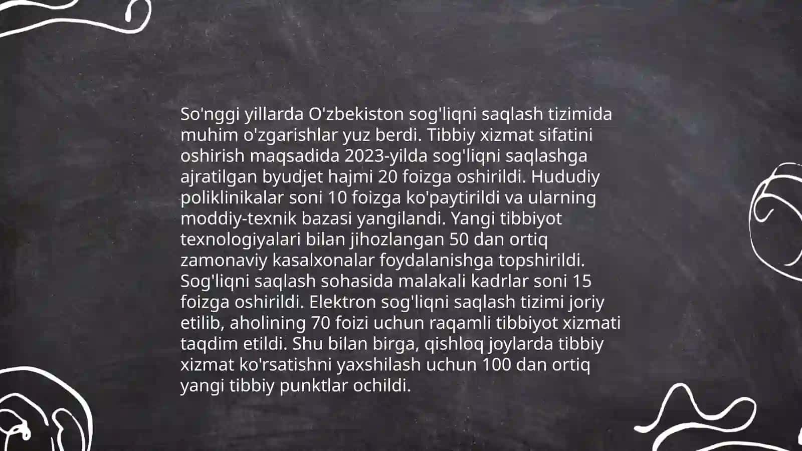 Ta'lim sohasidagi islohotlar 4