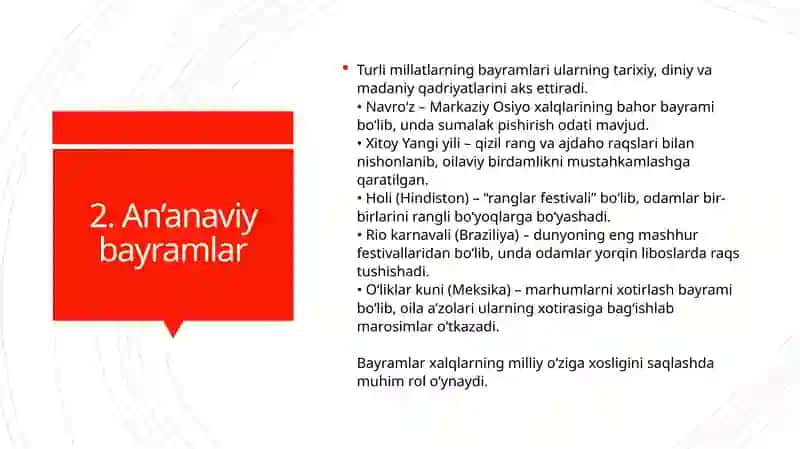 TURLI MILLATLARNING URF-ODATLARI VA AN’ANALARI 4