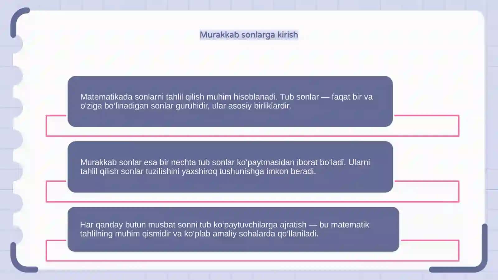 Tub va murakkab sonlar 4