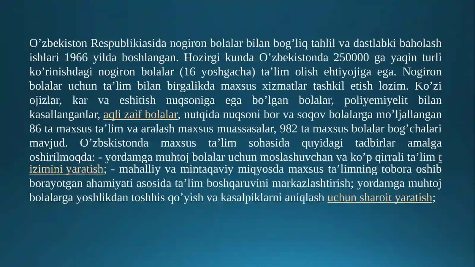 Inklyuziv ta'lim va birgalikda o'qitish 4