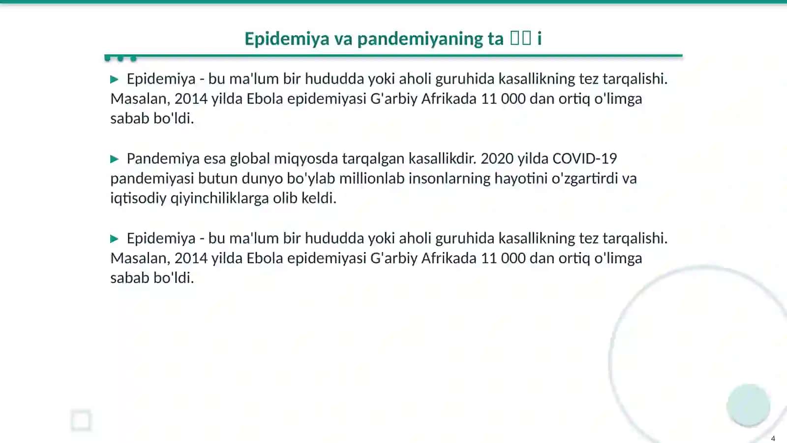Yaxyoyeva Hadisa 4