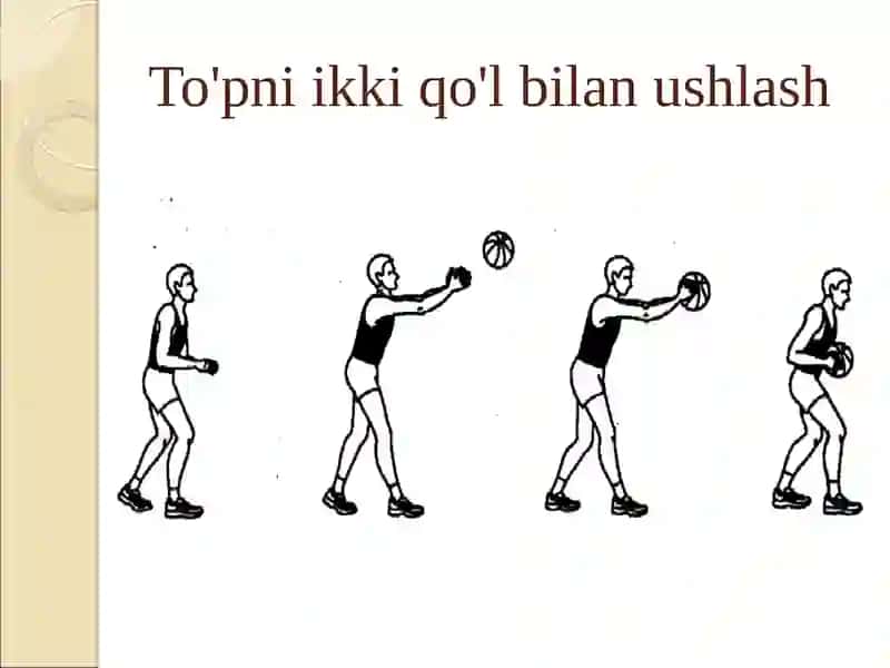 Basketbolo’yni o‘yinlarda shug‘ullanishga doir mahoratlar 4