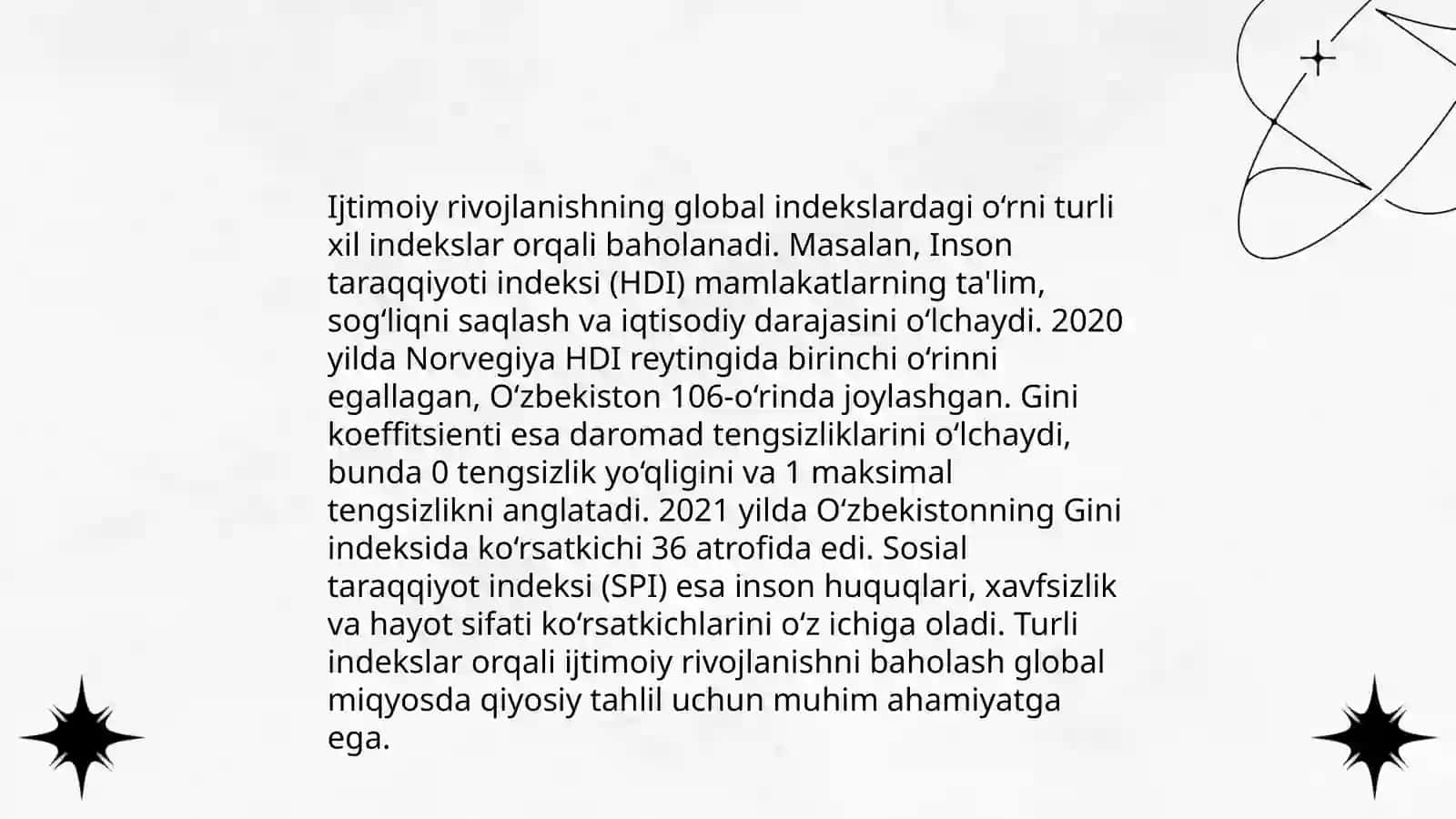 Yangi Oʻzbekistonning xalqaro reytinglarida iqtisodiy oʻsish 4